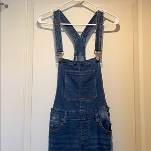 Denim overalls